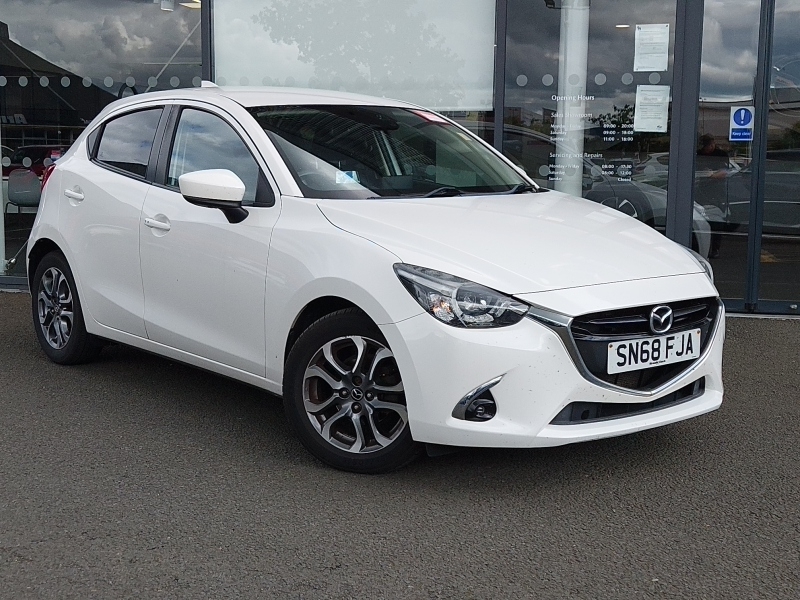 Mazda 2 1.5 115 Gt Sport Nav SN68FJA White