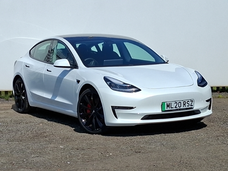 Tesla Model 3 Performance Awd Performance Upgrade White
