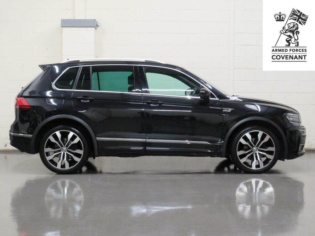 Volkswagen Tiguan Suv 2.0 Tdi R-line Dsg Euro 6 Ss 201919 PF19NVA Black #2