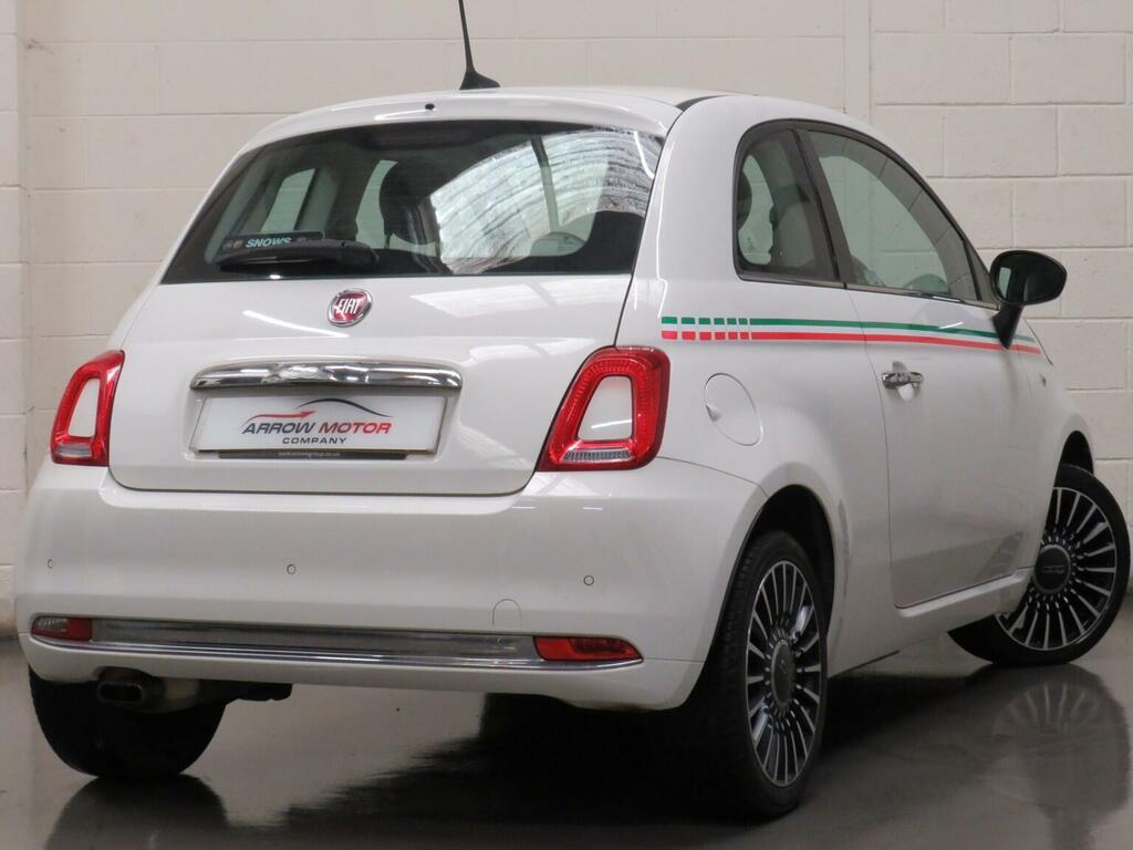 Fiat 500 Hatchback 1.2 Lounge Euro 6 Ss 201868 HX68JHE White #3