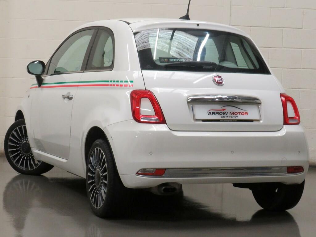 Fiat 500 Hatchback 1.2 Lounge Euro 6 Ss 201868 HX68JHE White #5