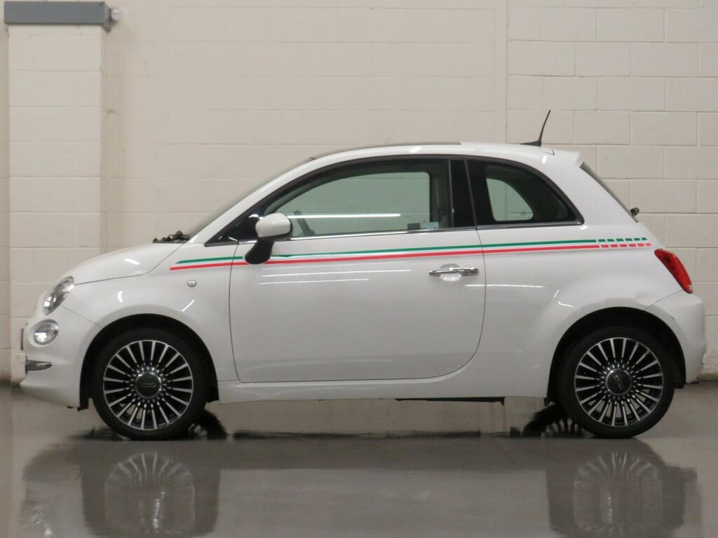 Fiat 500 Hatchback 1.2 Lounge Euro 6 Ss 201868 HX68JHE White #6