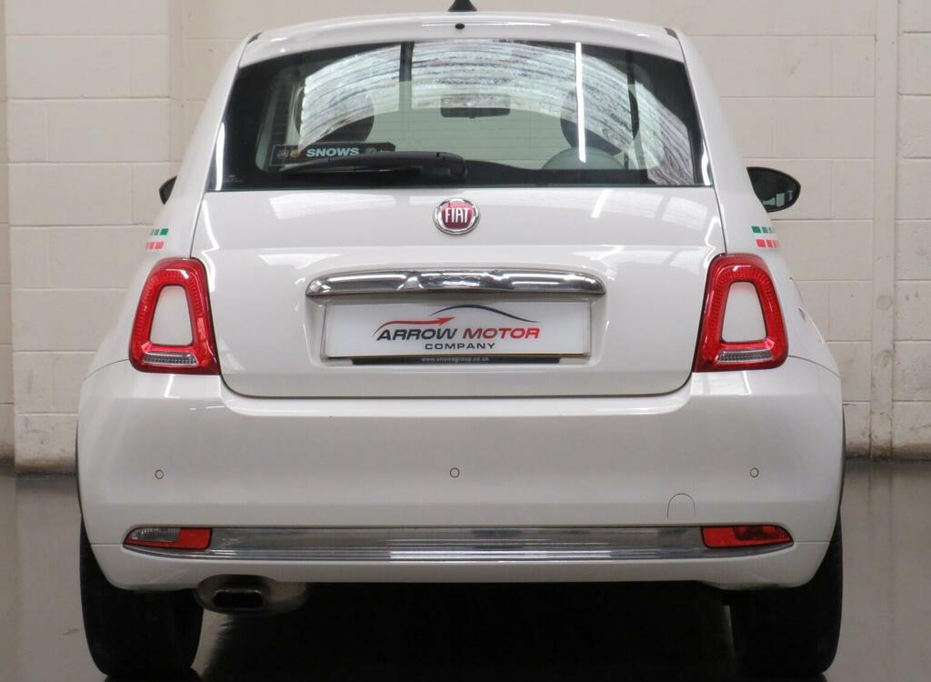 Fiat 500 Hatchback 1.2 Lounge Euro 6 Ss 201868 HX68JHE White #4