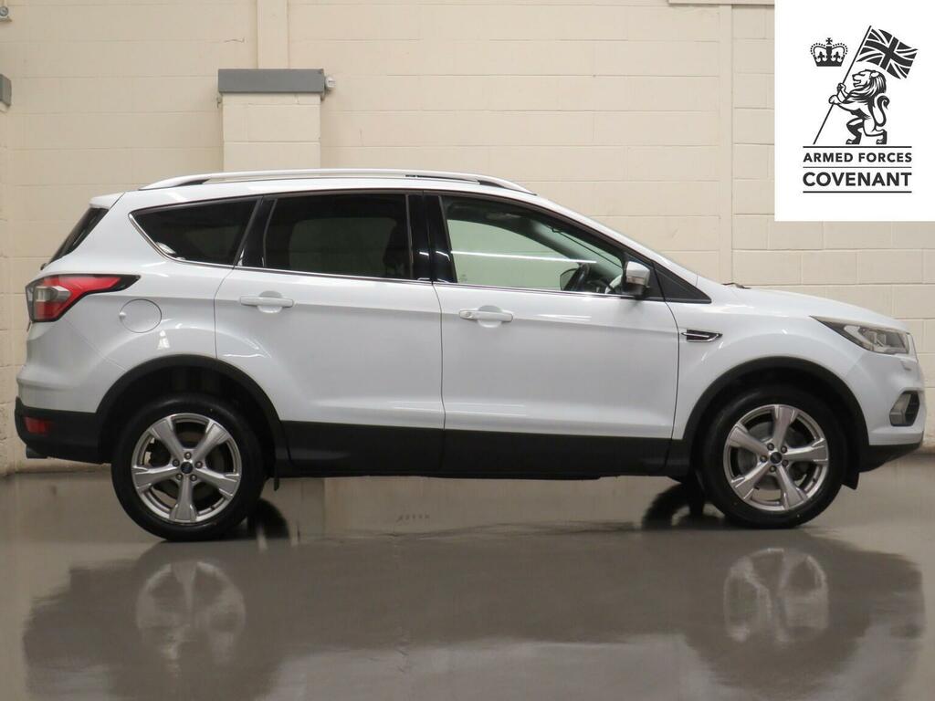 Ford Kuga Suv 1.5 Tdci Titanium X 2Wd Euro 6 Ss 2018 YL18DNJ White #2