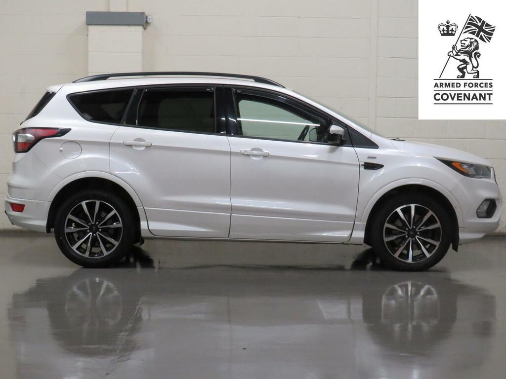 Ford Kuga 2.0 Tdci Ecoblue St-line Euro 6 Ss EN66DPO White #2