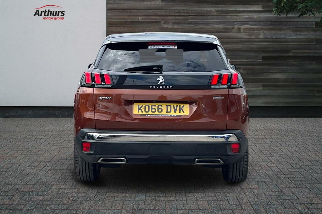 Peugeot 3008 Bluehdi Ss Gt Line KO66DVK Brown #4