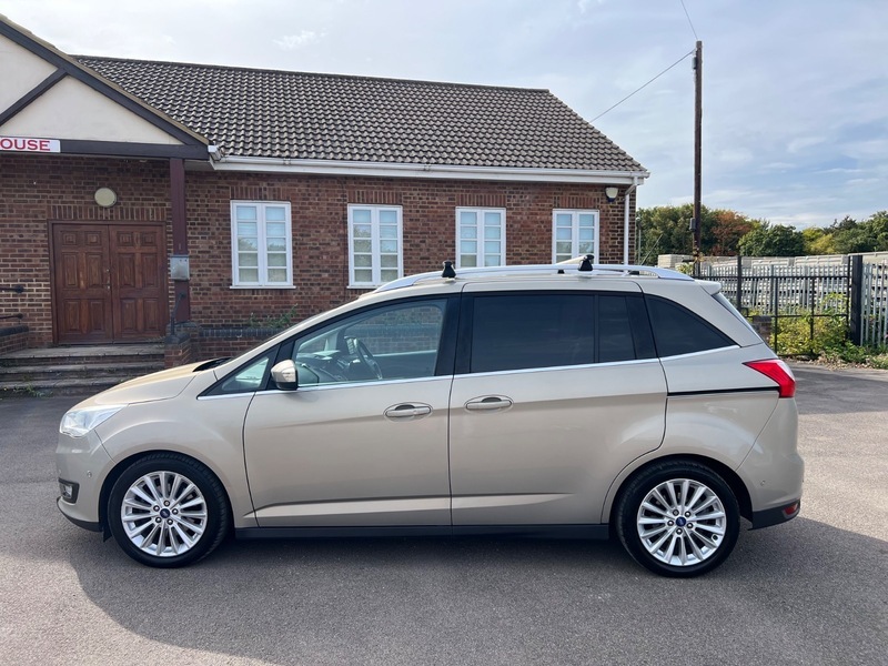 Ford Grand C-Max Grand Titanium Tdci Silver #4