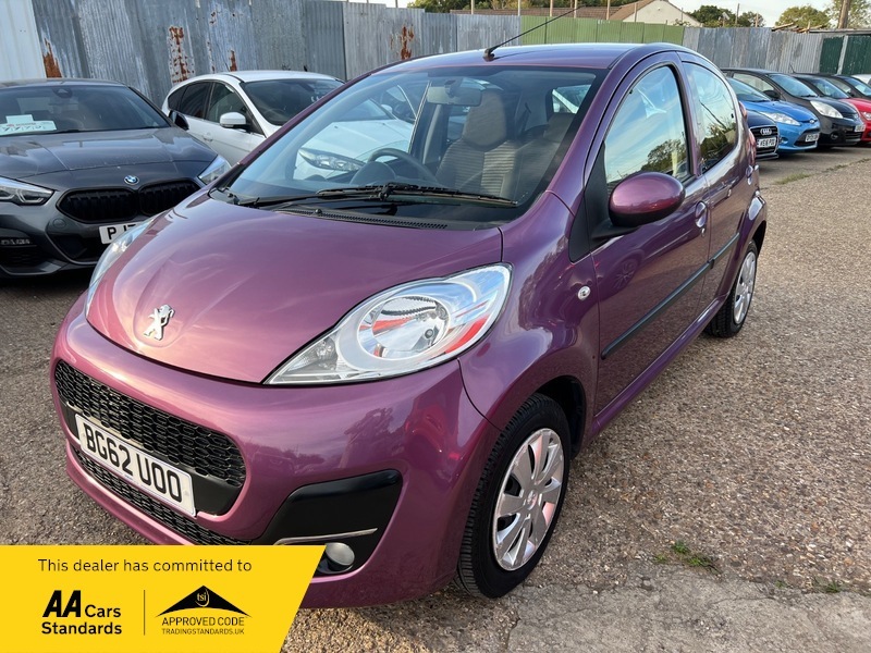 Peugeot 107 Active Purple #3