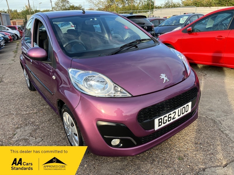 Peugeot 107 Active Purple