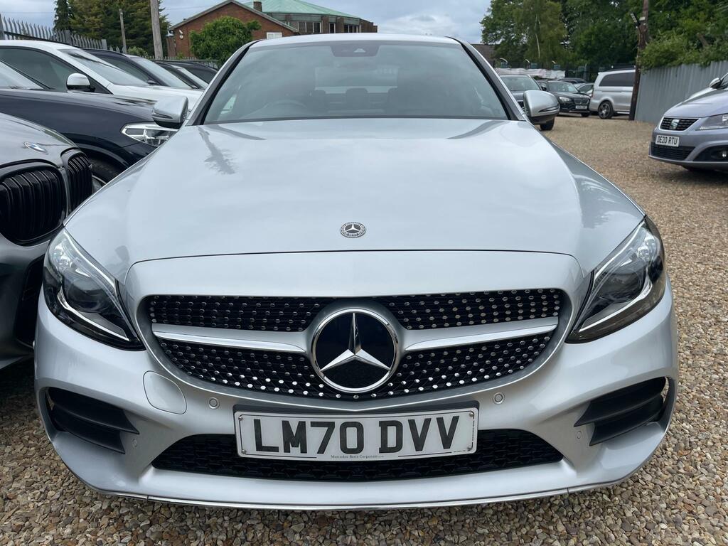 Mercedes-Benz C Class Saloon 2.0 C220d Amg Line Premium G-tronic Euro Silver #2