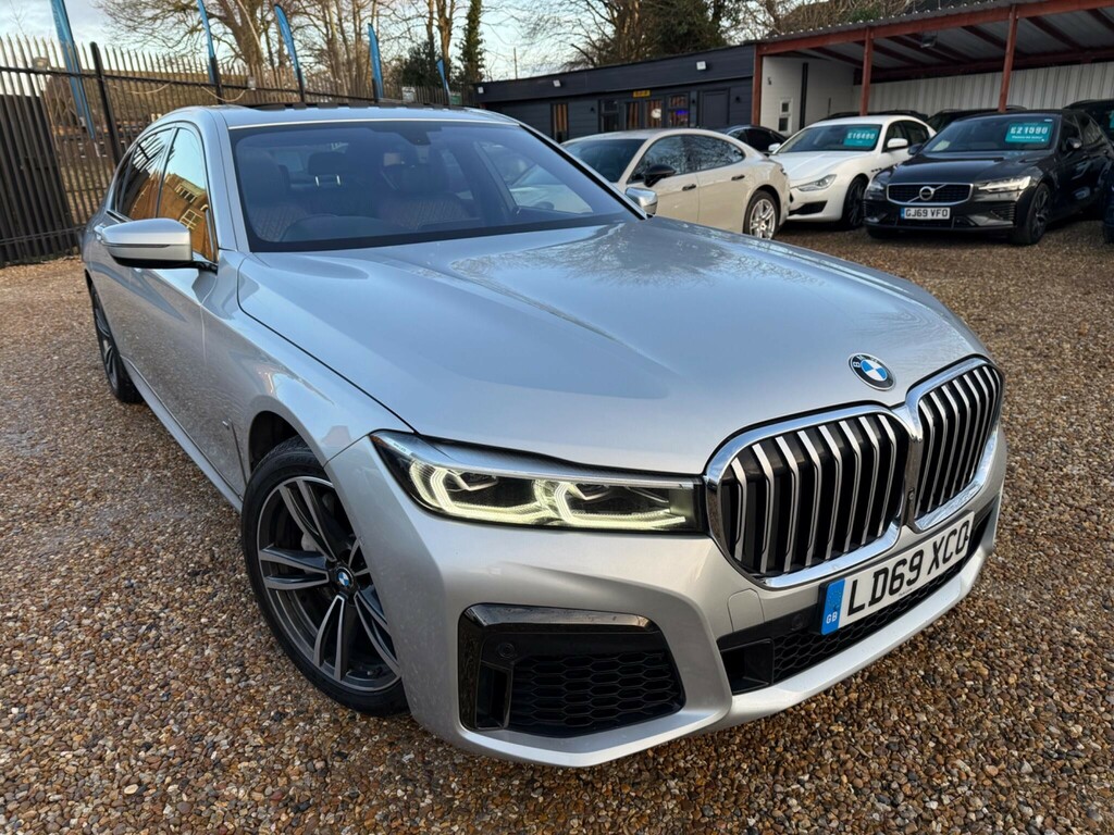 BMW 7 Series Saloon 3.0 740Li M Sport Euro 6 Ss 20 LD69XCO Silver