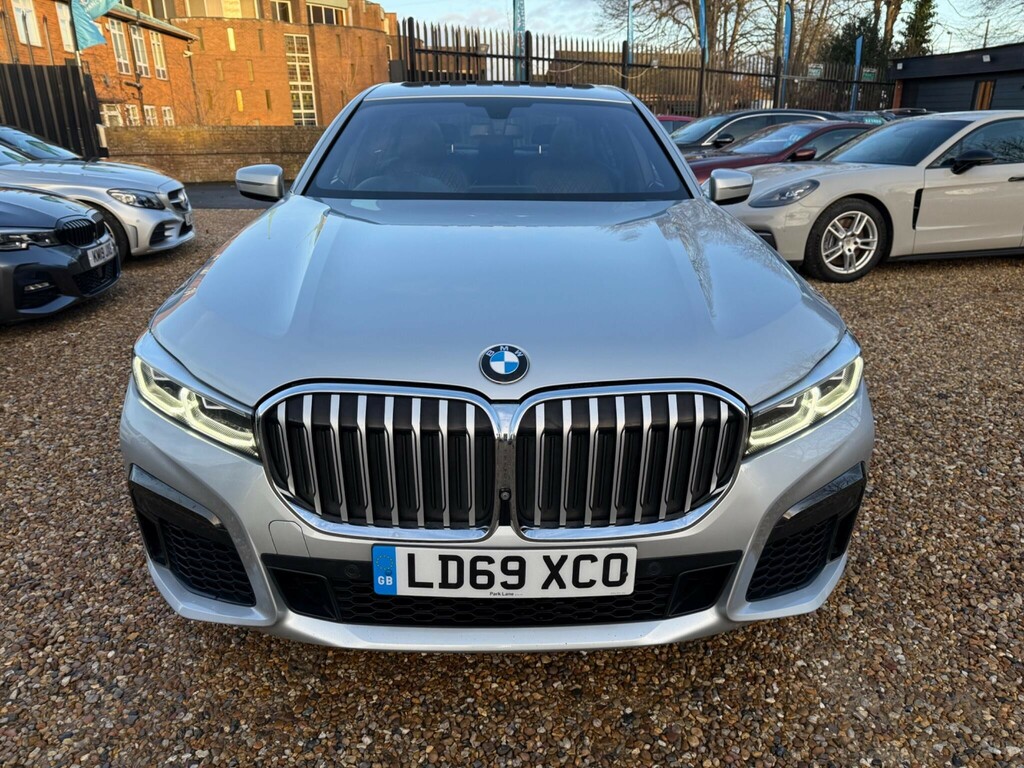 BMW 7 Series Saloon 3.0 740Li M Sport Euro 6 Ss 20 LD69XCO Silver #3