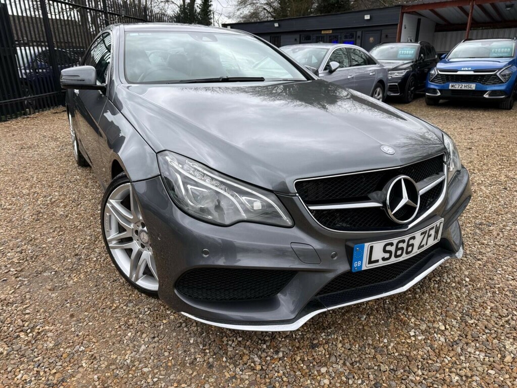 Mercedes-Benz E Class Coupe 2.1 E220d Amg Line Edition G-tronic Euro 6 Grey