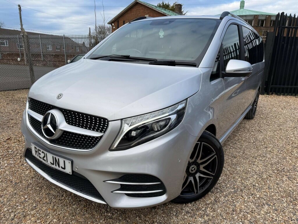 Mercedes-Benz V Class Mpv 2.0 V220d Amg Line G-tronic Euro 6 Ss Silver #3