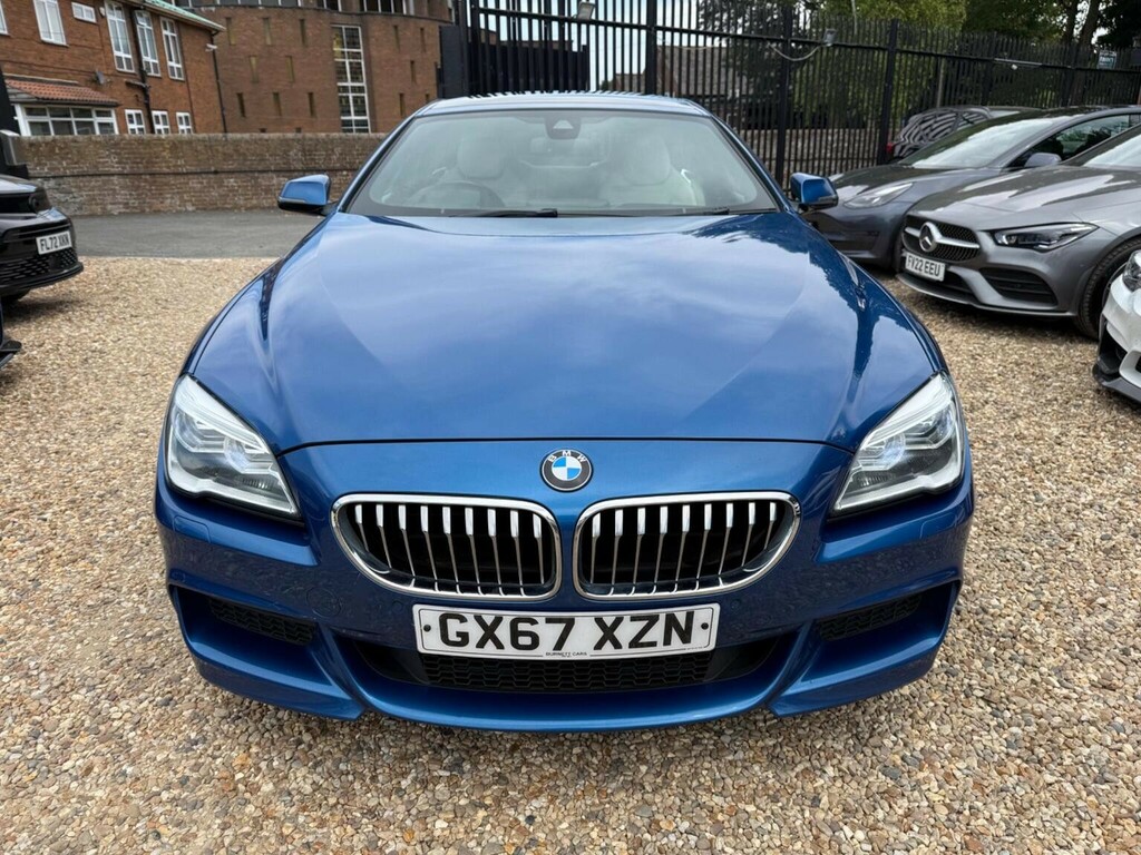 BMW 6 Series Gran Coupe Saloon 3.0 640D M Sport Euro 6 Ss 201 GX67XZN Blue #2