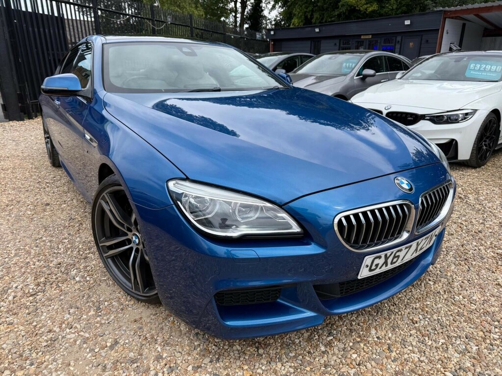 BMW 6 Series Gran Coupe Saloon 3.0 640D M Sport Euro 6 Ss 201 GX67XZN Blue