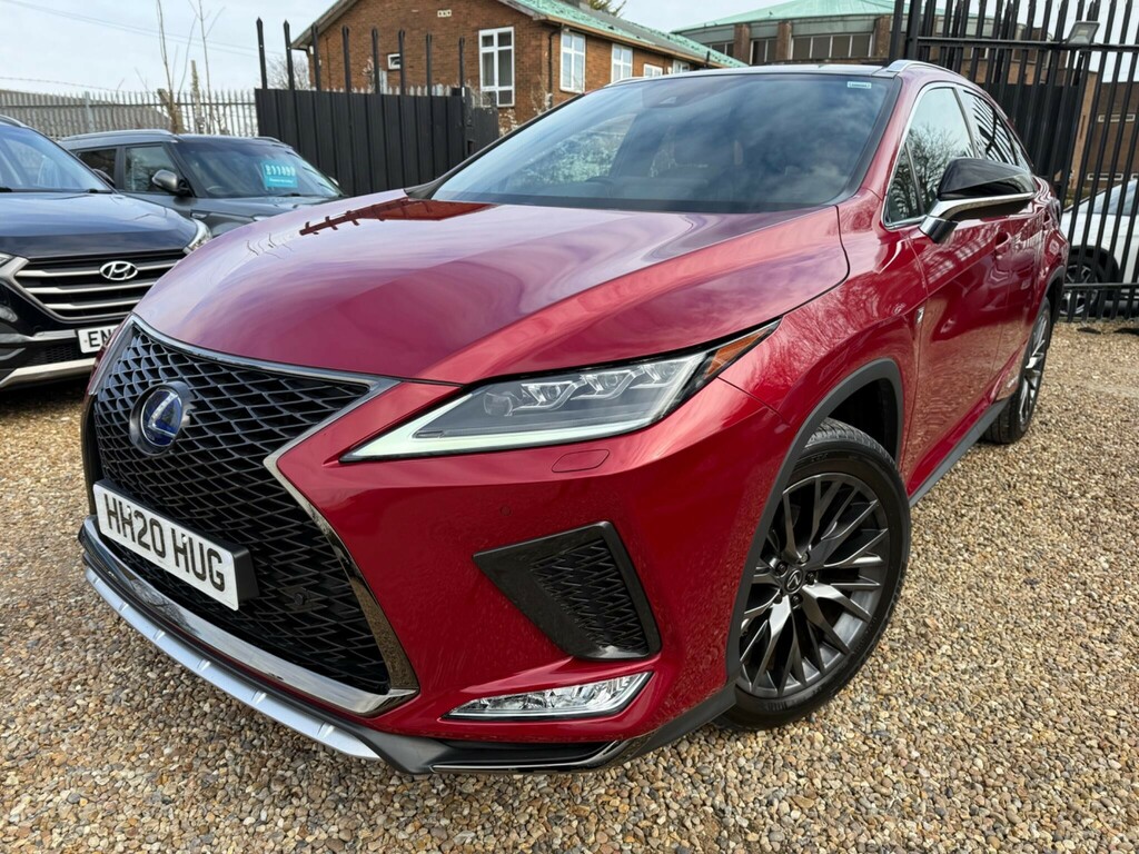 Lexus RX 4X4 3.5 450H V6 F Sport E-cvt 4Wd Euro 6 Ss Red #3