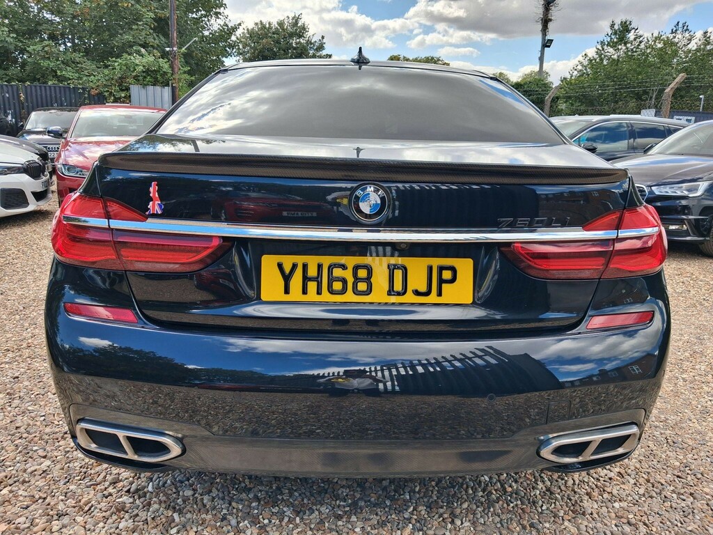 BMW 7 Series 3.0 730Ld M Sport Euro 6 Ss Black #6