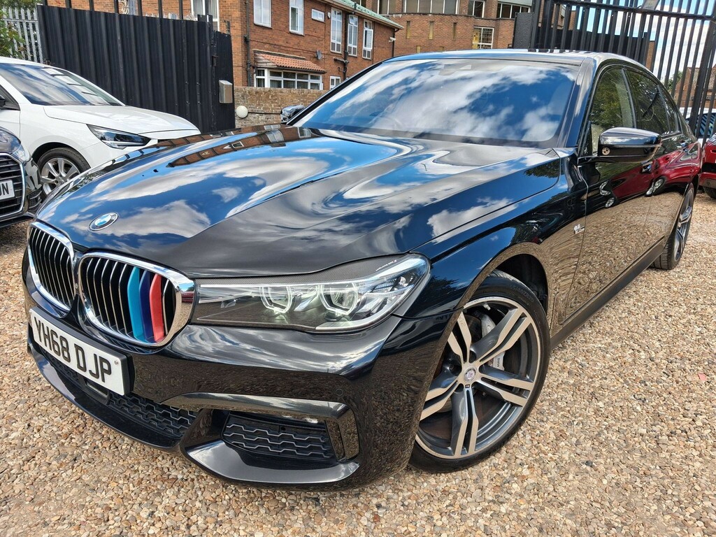 BMW 7 Series 3.0 730Ld M Sport Euro 6 Ss Black #2