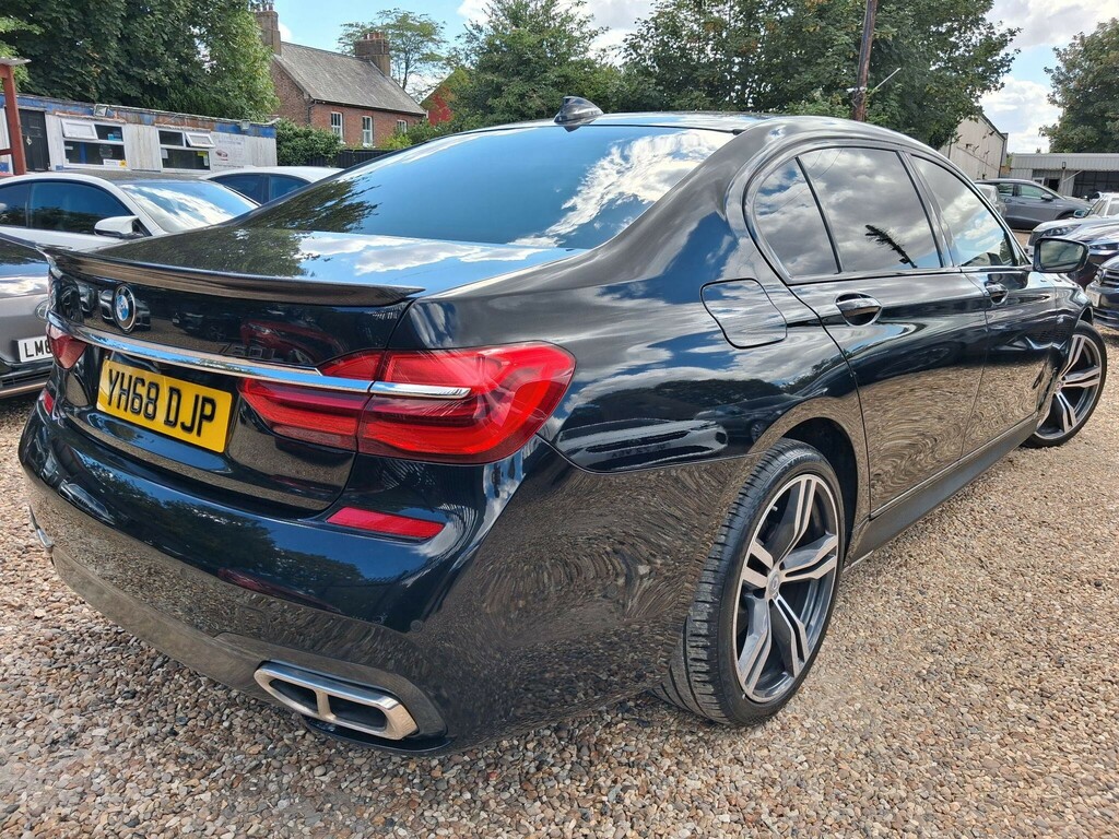 BMW 7 Series 3.0 730Ld M Sport Euro 6 Ss Black #5