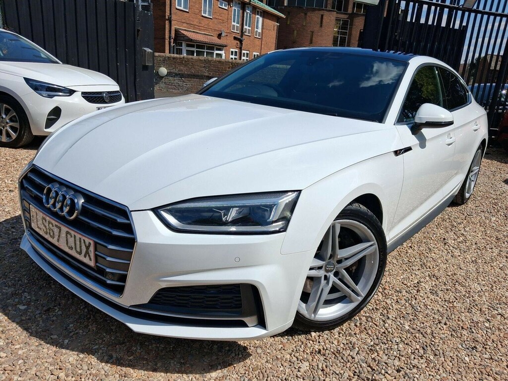 Audi A5 2.0 Tfsi S Line Sportback S Tronic Quattro Euro 6 White #3