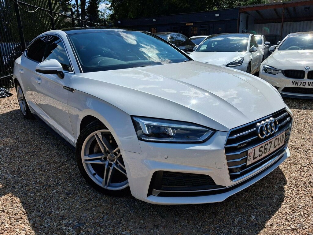 Audi A5 2.0 Tfsi S Line Sportback S Tronic Quattro Euro 6 White