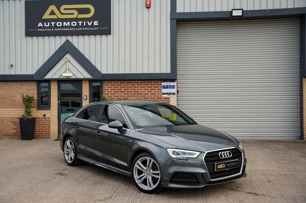 Audi A3 2.0 Tdi S Line S Tronic Euro 6 Ss Grey #4