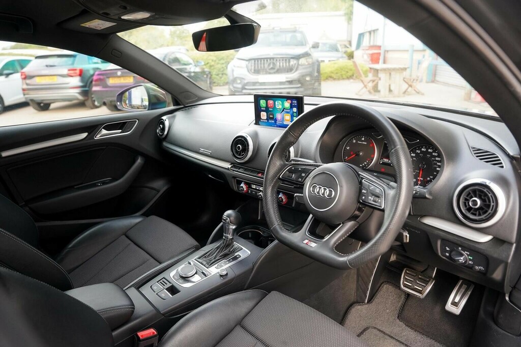 Audi A3 2.0 Tdi S Line S Tronic Euro 6 Ss Grey #3