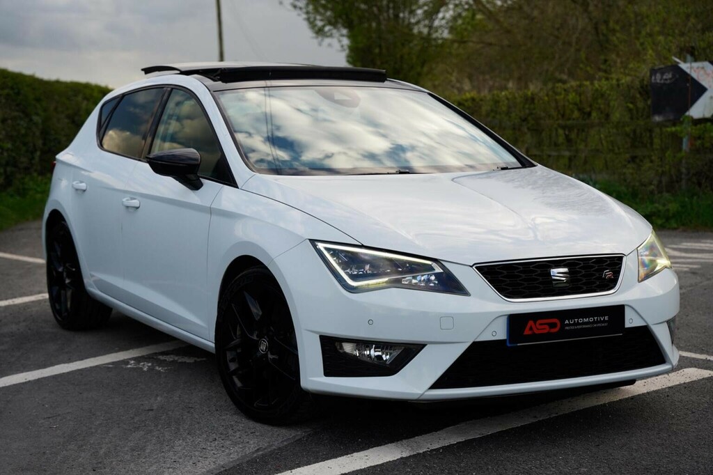 Seat Leon 1.8 Tsi Fr Euro 6 Ss White #6