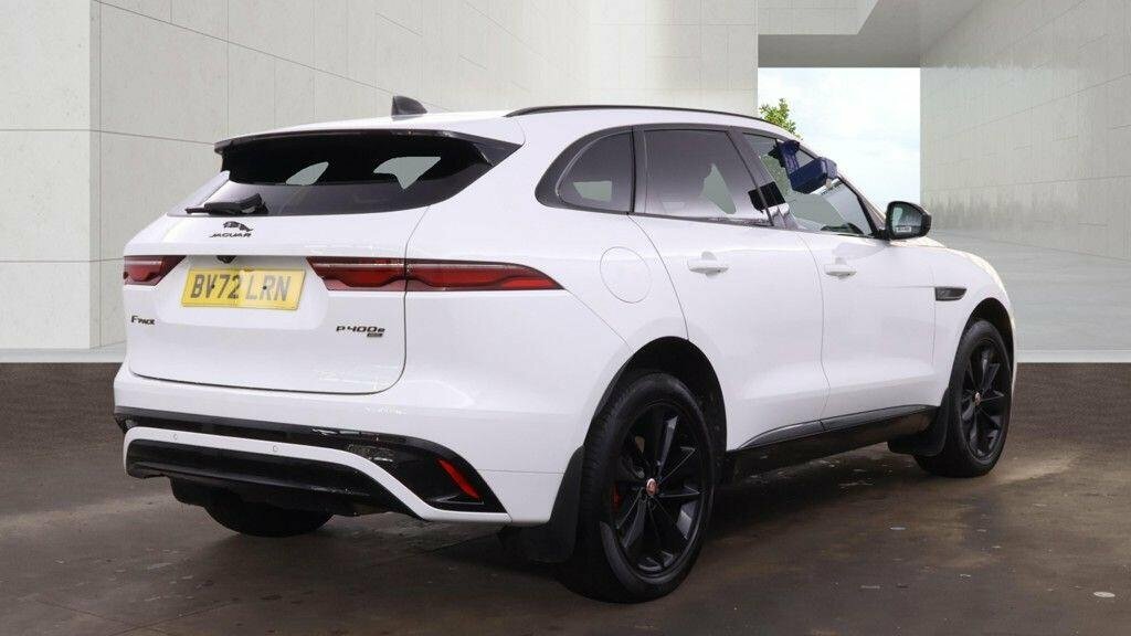 Jaguar F-Pace 2.0 P400e 17.1Kwh R-dynamic Black Awd Euro 6 White #4