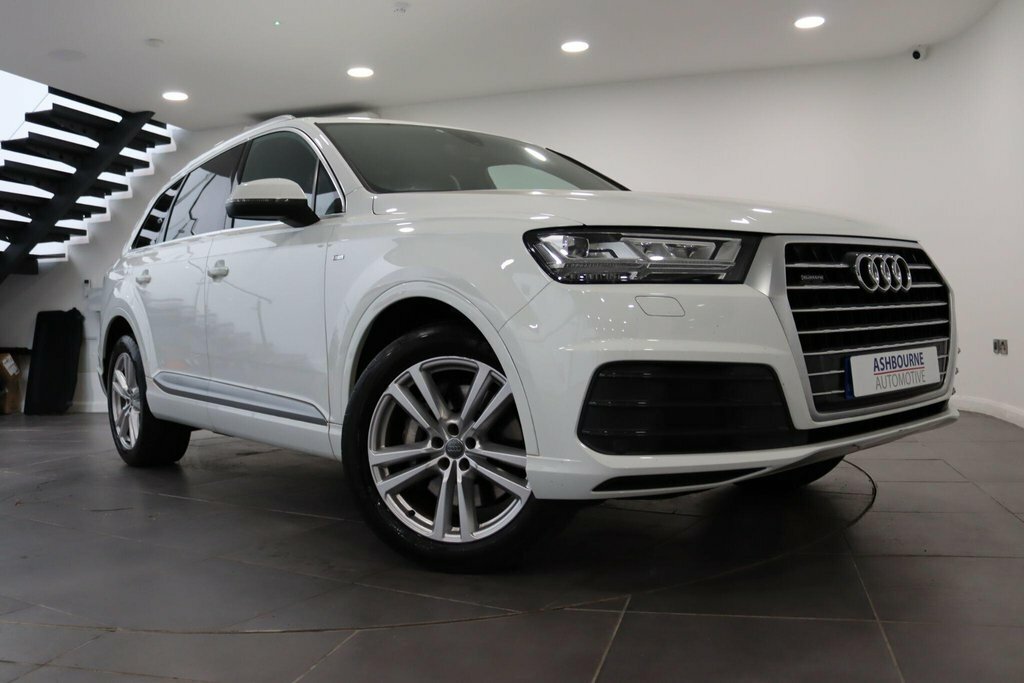 Audi Q7 3.0 Tdi V6 S Line Tiptronic Quattro Euro 6 Ss 5 White #3