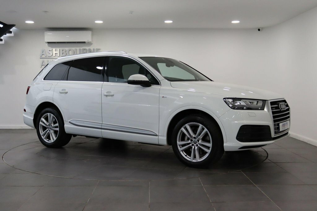 Audi Q7 3.0 Tdi V6 S Line Tiptronic Quattro Euro 6 Ss 5 White #6