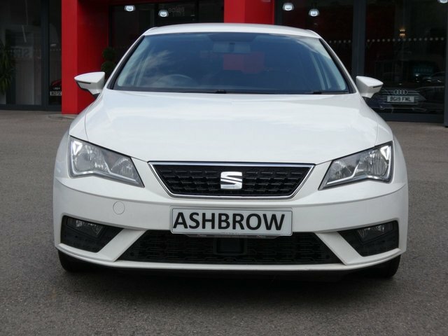 Seat Leon 2017 1.2 Tsi Se Dynamic Technology 110 Ss White #6