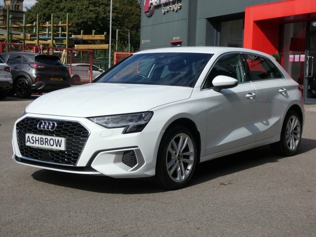 Audi A3 2023 Sportback 1.0 Tfsi 30 Sport 110 Ss RE23EFN White #5
