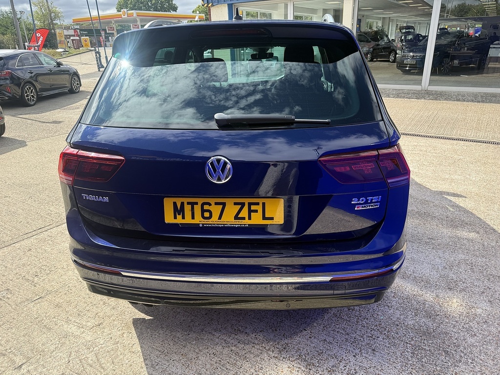Volkswagen Tiguan Tsi R-line MT67ZFL Blue #4