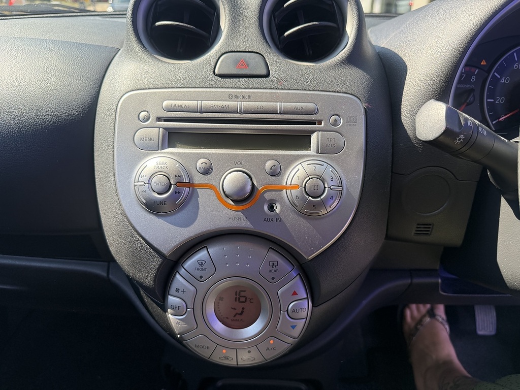Nissan Micra 1.2 12V Acenta Cvt Euro 5 Silver #16