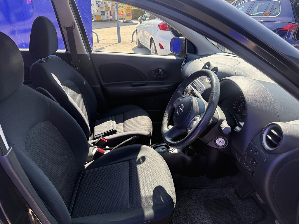 Nissan Micra 1.2 12V Acenta Cvt Euro 5 Silver #12