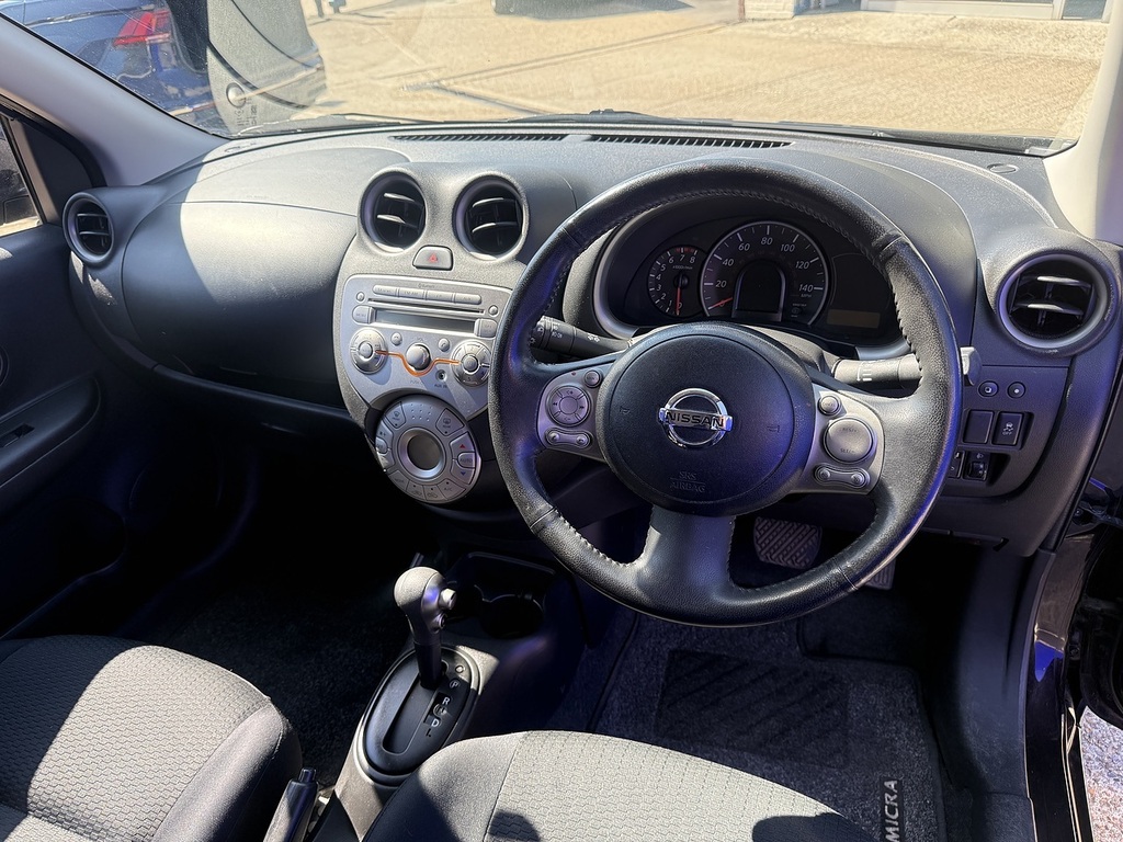 Nissan Micra 1.2 12V Acenta Cvt Euro 5 Silver #14