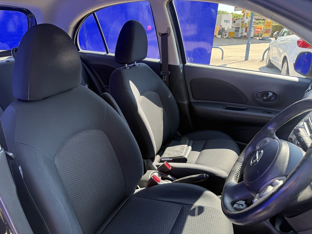 Nissan Micra 1.2 12V Acenta Cvt Euro 5 Silver #13