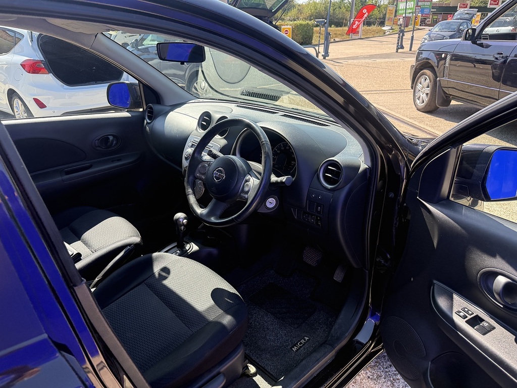 Nissan Micra 1.2 12V Acenta Cvt Euro 5 Silver #11
