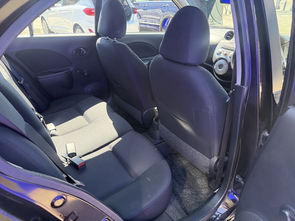 Nissan Micra 1.2 12V Acenta Cvt Euro 5 Silver #8