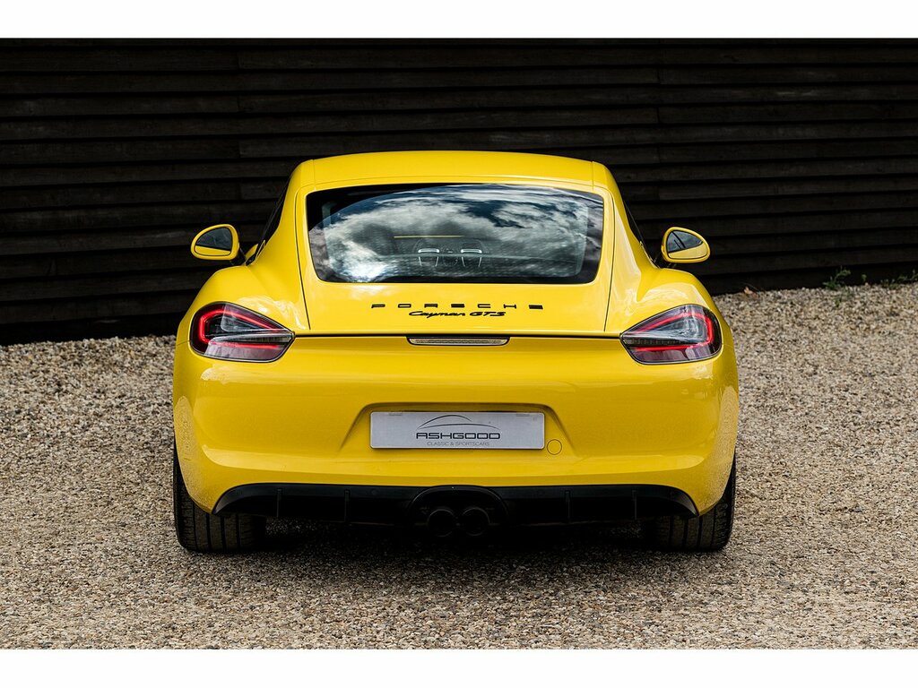 Porsche Cayman Cayman Gts Pdk 28 Yellow #2