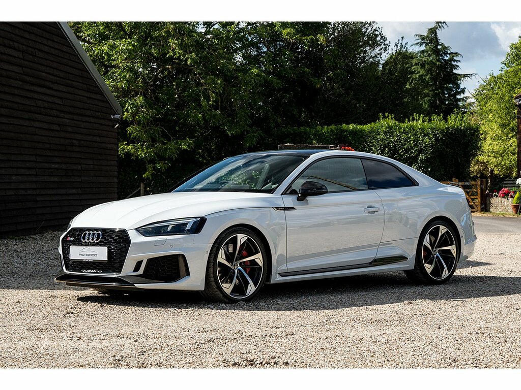 Audi RS5 Coupe White #3