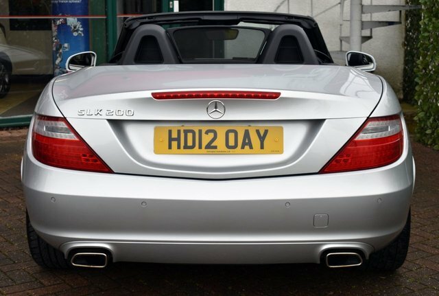 Mercedes-Benz SLK 2012 Slk200 Edition 125 7G-tronic Convertibl Silver #5