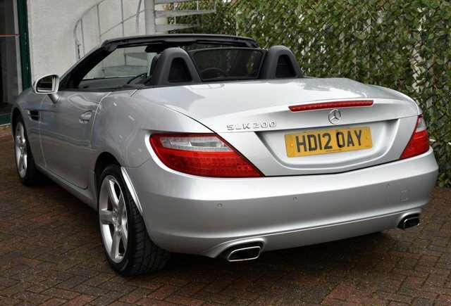 Mercedes-Benz SLK 2012 Slk200 Edition 125 7G-tronic Convertibl Silver #4