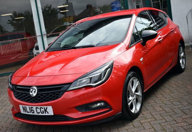 Vauxhall Astra 2016 1.4I Turbo Sri 6-Speed 148 Bhp Euro 6 Red #3