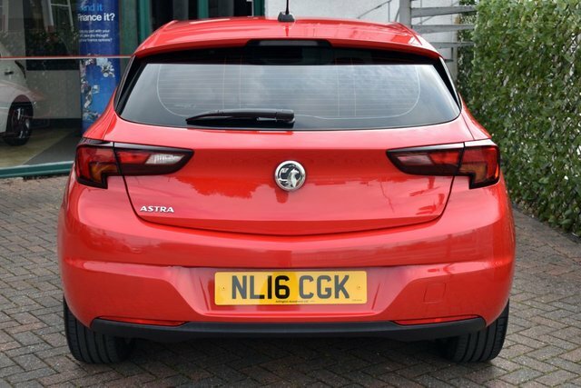 Vauxhall Astra 2016 1.4I Turbo Sri 6-Speed 148 Bhp Euro 6 Red #5