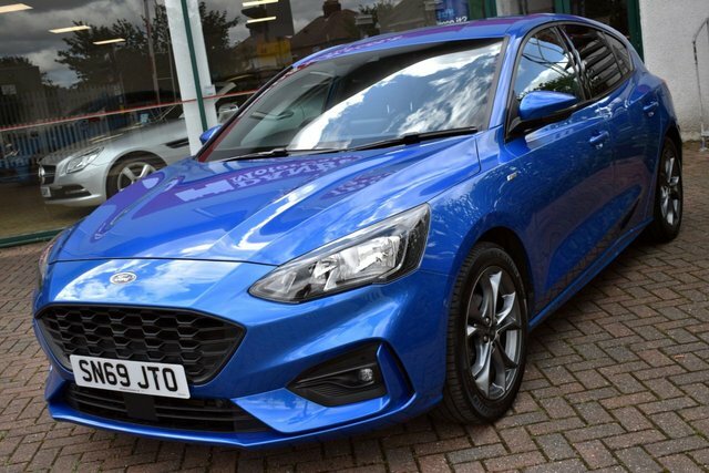Ford Focus 2019 1.0T St-line 6-Speed 123 Bhp Euro 6 Blue #3