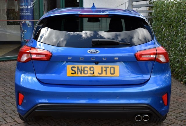 Ford Focus 2019 1.0T St-line 6-Speed 123 Bhp Euro 6 Blue #5