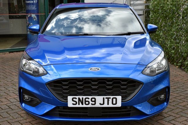 Ford Focus 2019 1.0T St-line 6-Speed 123 Bhp Euro 6 Blue #2